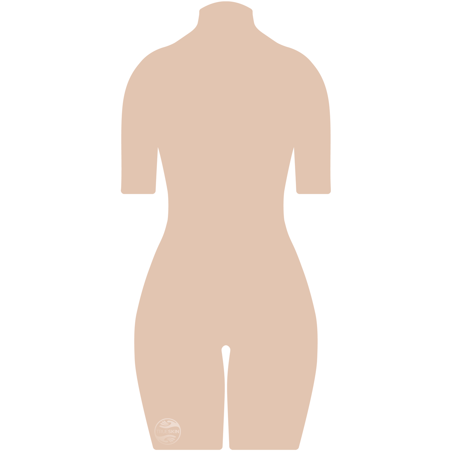33" Female Torso Canvas